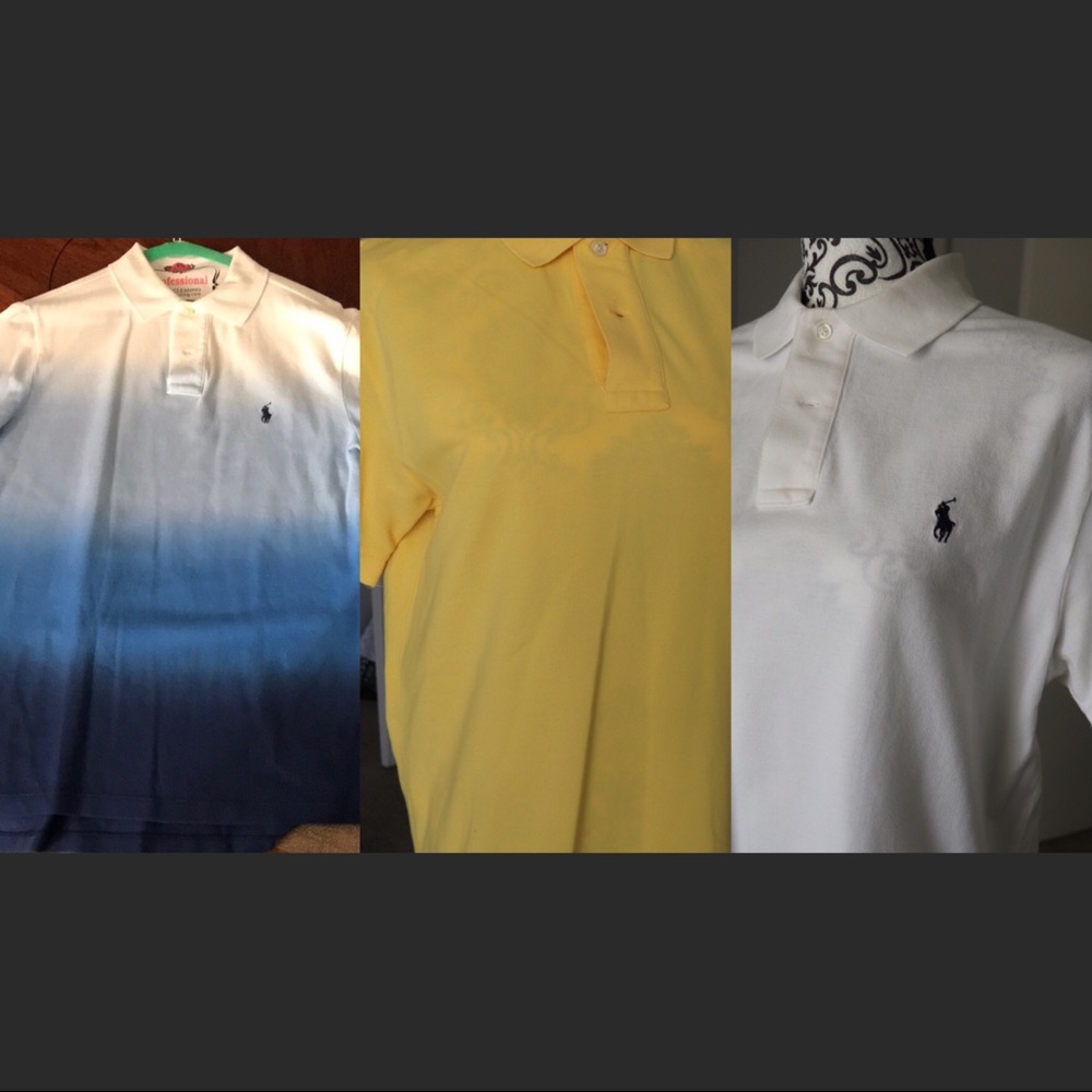 Bundle 3 polo shirts